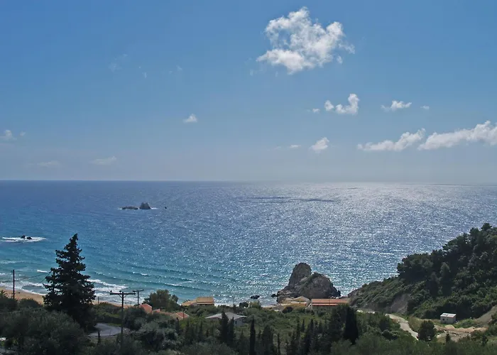 With Pool And Sea View - * Pelekas